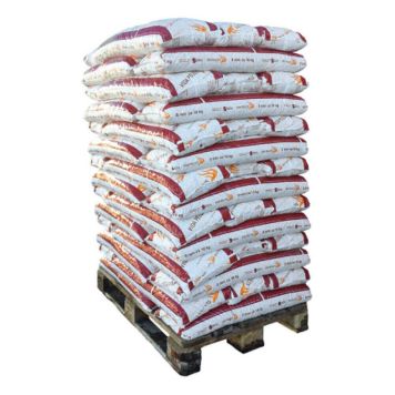 PELLETS VIDA 8MM 16KG/SÄCK PALL/45 STK