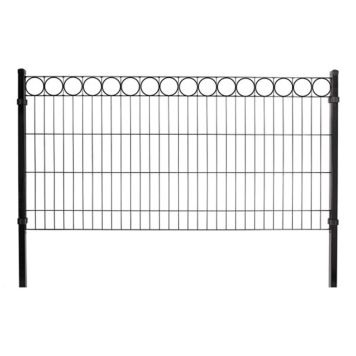 STAKETSET HORTUS DEKO O 200X100CM SVART 8-PACK                                 