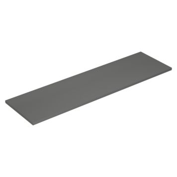 BÄNKSKIVA SCANBAD LAMINAT GRÅ MATT 160CM