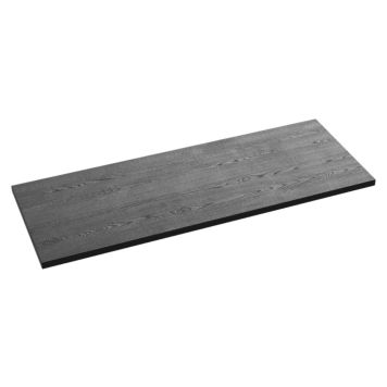BÄNKSKIVA SCANBAD LAMINAT SVART EK 160CM