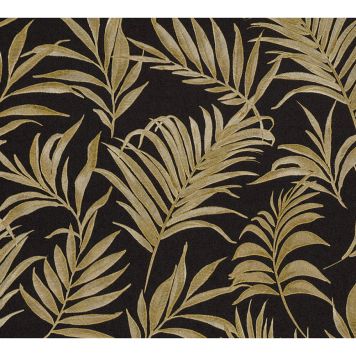 TAPET A.S CREATION COSMO LIVING RANKOR GULD SVART