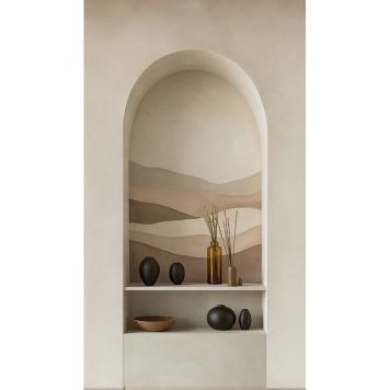 FOTOTAPET A.S CREATION COSMO LIVING BÅGE BEIGE 159X280CM