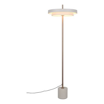 GOLVLAMPA TRIO LIGHTNING KEATON LED VARMGRÅ