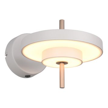 VÄGGLAMPA TRIO LIGHTNING KEATON LED VARMGRÅ