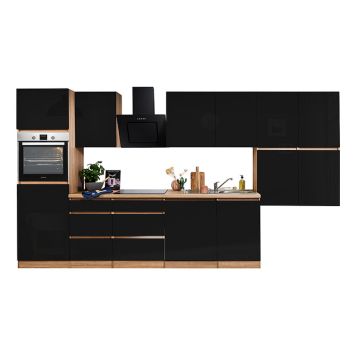 KÖK RESPEKTA LORENA LBGLRP380HESS SVART 380CM