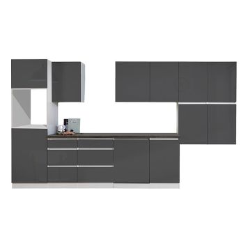 KÖK RESPEKTA LORENA LBGLRP380HWG GRÅ 380CM