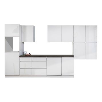 KÖK RESPEKTA LORENA LBGLRP380HWW VIT 380CM