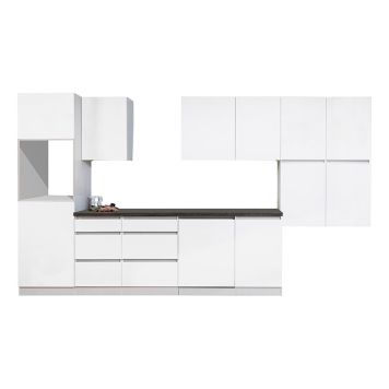 KÖK RESPEKTA LORENA LBGLRP380HWWM VIT 380CM