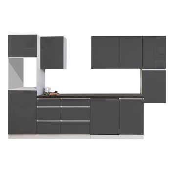 KÖK RESPEKTA LORENA LBGLRP330HWG GRÅ 330CM