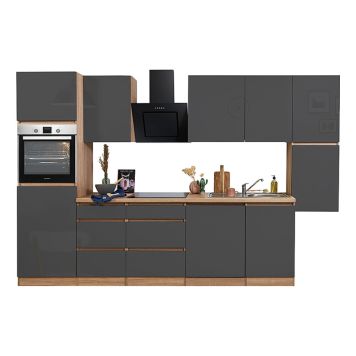 KÖK RESPEKTA LORENA GLRP330HESG GRÅ 330CM