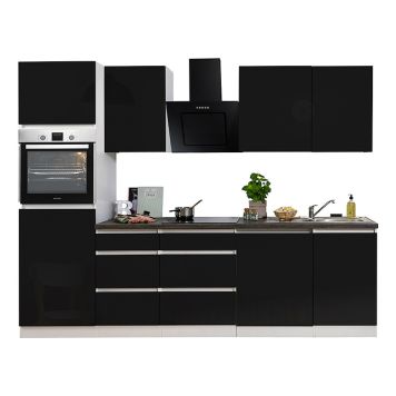 KÖK RESPEKTA LORENA GLRP280HWS SVART 280CM