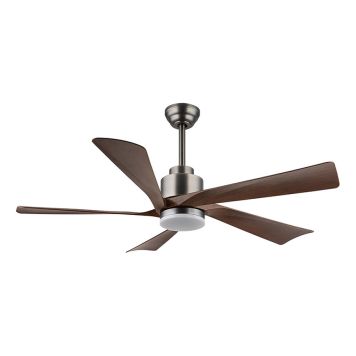 TAKFLÄKT GLOBO MODESTO LED MÖRKGRÅ