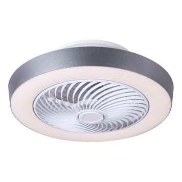 TAKFLÄKT GLOBO GHARRA LED VIT