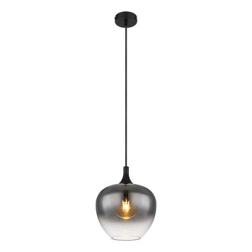 PENDELLAMPA GLOBO MAXY SVART 