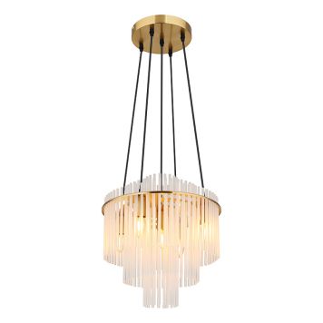 PENDELLAMPA GLOBO GORLEY 5L GULD 