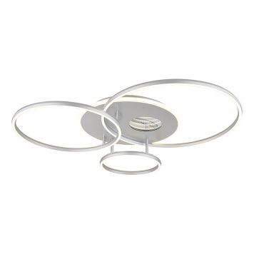 PLAFOND GLOBO INVERTINA LED SILVER 