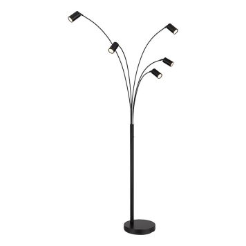 GOLVLAMPA GLOBO ROBBY 5L SVART