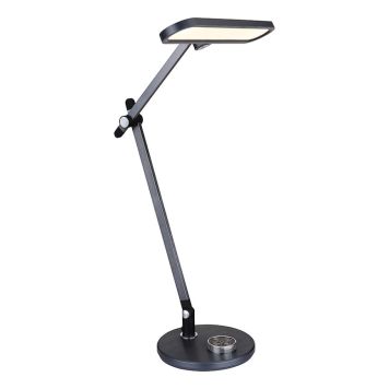 BORDSLAMPA GLOBO BERLETTA LED MÖRKGRÅ