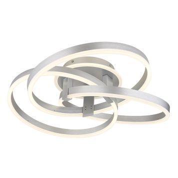 PLAFOND GLOBO HERWIG LED SILVER