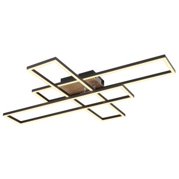 PLAFOND GLOBO DAKARI LED SVART 