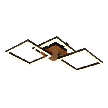 PLAFOND GLOBO KERRY LED SVART 