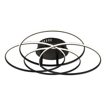 PLAFOND GLOBO KOMBOS LED SVART 