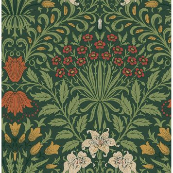 TAPET GRAHAM & BROWN WILLIAM MORRIS GARDEN MOSS GREEN