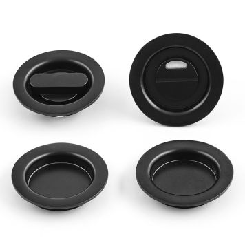 TOALETTVRED HABO FÖR SKJUTDÖRR Ø40MM SVART 