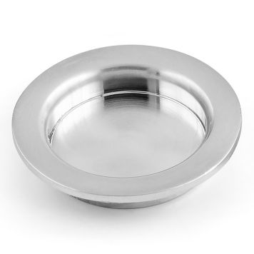 SKJUTDÖRRSHANDTAG HABO 292 Ø40MM BORSTAD KROM 2-PACK