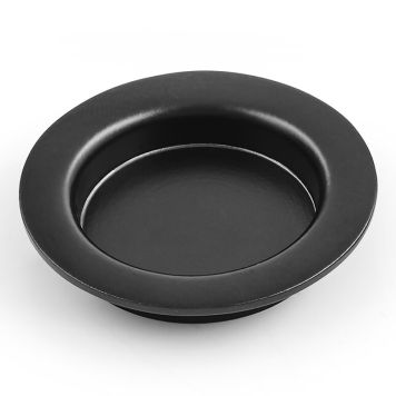 SKJUTDÖRRSHANDTAG HABO 292 Ø40MM SVART 2-PACK 