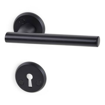 INNERDÖRRHANDTAG HABO LYON SVART 