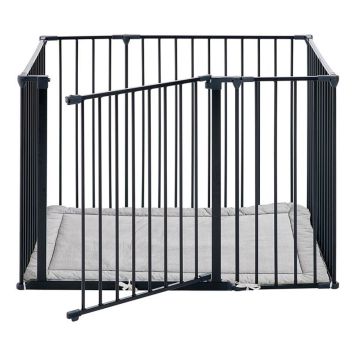 LEKHAGE BABYDAN MED LEKMATTA 105X72CM SVART