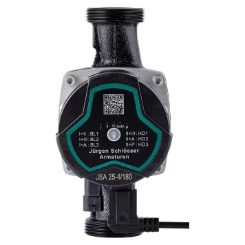 CIRKULATIONSPUMP GRUNDFOS MED TILLBEHÖR 25-4/180