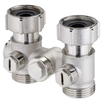 AVSTÄNGNINGSVENTIL PURMO H-STYCKE CC40 RAK M22X1,5