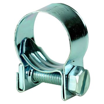 SLANGKLÄMMA ADMIRAL 8-10 MM MINI FÖRZINKAD 2ST