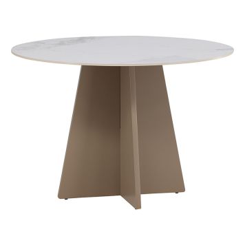 MATBORD VENTURE HOME BOOTCUT Ø110CM BEIGE 