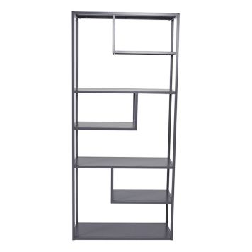 HYLLA VENTURE HOME STAAL 35X85X190CM LJUSGRÅ 