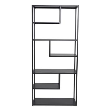 HYLLA VENTURE HOME STAAL 35X85X190CM SVART 