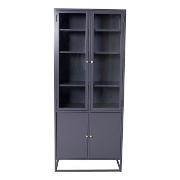 SKÅP VENTURE HOME BAKAL 40,5X80X190CM LJUSGRÅ 