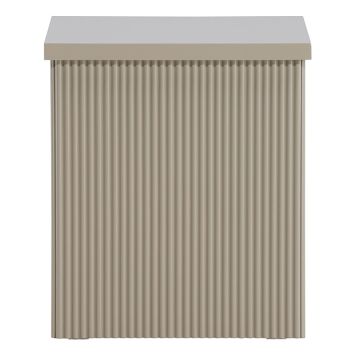 SIDOBORD VENTURE HOME LENOX 40X40CM BEIGE 