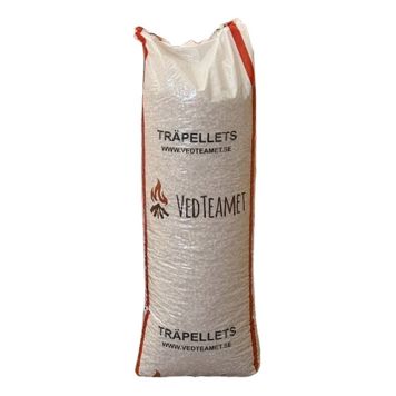 PELLETS VEDTEAMET 8MM 16KG/SÄCK
