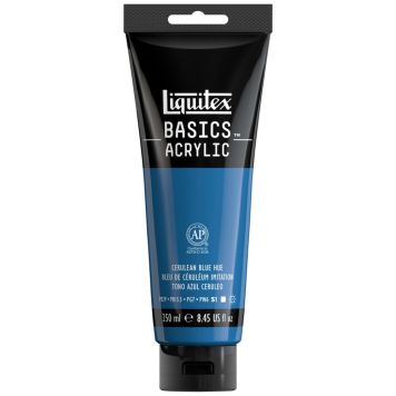 AKRYLFÄRG LIQUITEX BASICS CERULEAN BLUE 250ML