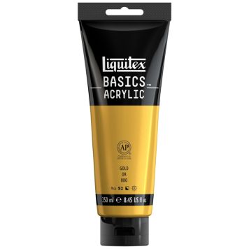 AKRYLFÄRG LIQUITEX BASICS GOLD 250ML