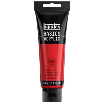 AKRYLFÄRG LIQUITEX BASIC NAPHTHOL CRIMSON 118ML
