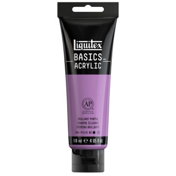 AKRYLFÄRG LIQUITEX BASICS BRILLIANT PURPLE 118ML 