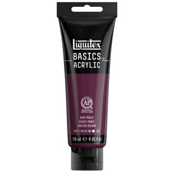 AKRYLFÄRG LIQUITEX BASICS DEEP VIOLET 118ML 