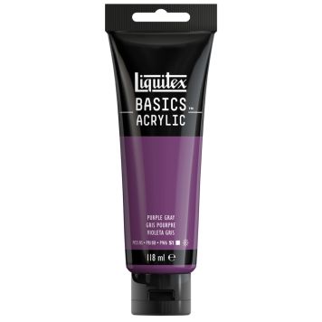 AKRYLFÄRG LIQUITEX BASICS LILAGRÅ 118ML