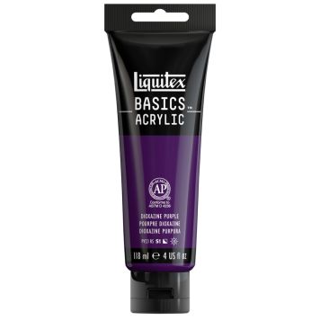 AKRYLFÄRG LIQUITEX BASICS DIOXAZINE PURPLE 118ML 