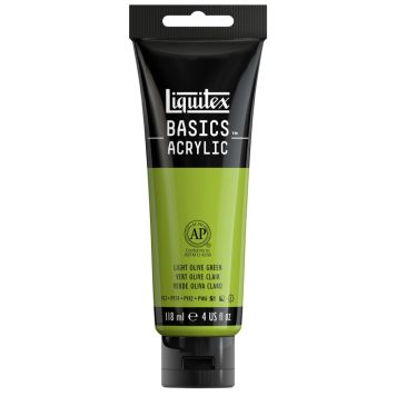 AKRYLFÄRG LIQUITEX BASICS LIGHT OLIVE 118ML