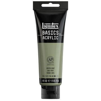 AKRYLFÄRG LIQUITEX BASICS GREEN GREY 118ML